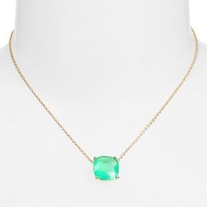 Kate Spade green pendant necklace